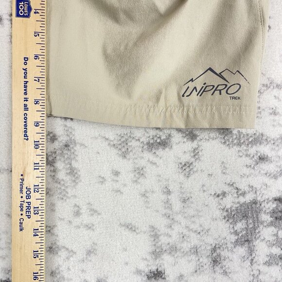 Unipro Shorts Mens Size Small Light Beige Performance Athleisure Gym Training - Picture 3 of 10